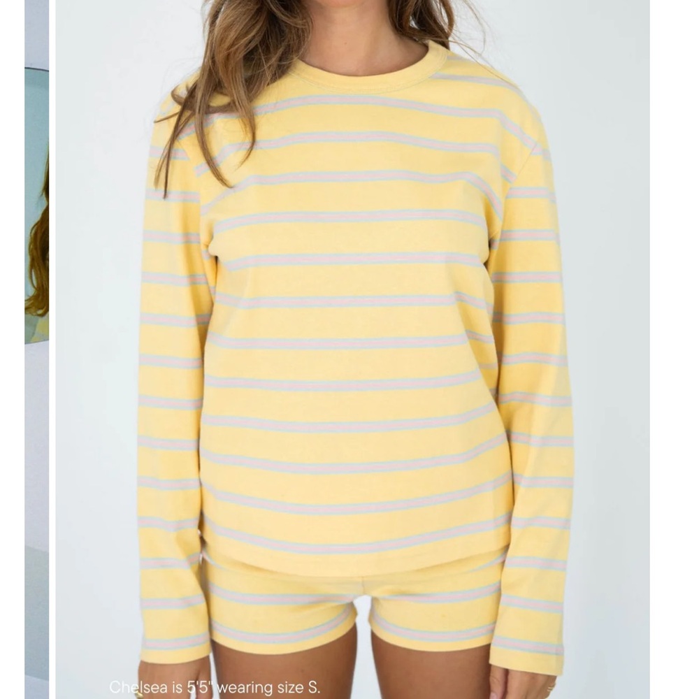 PARKE long sleeve striped tee